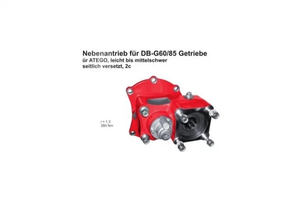 Nebenantrieb für DB-G60/85 Getriebe